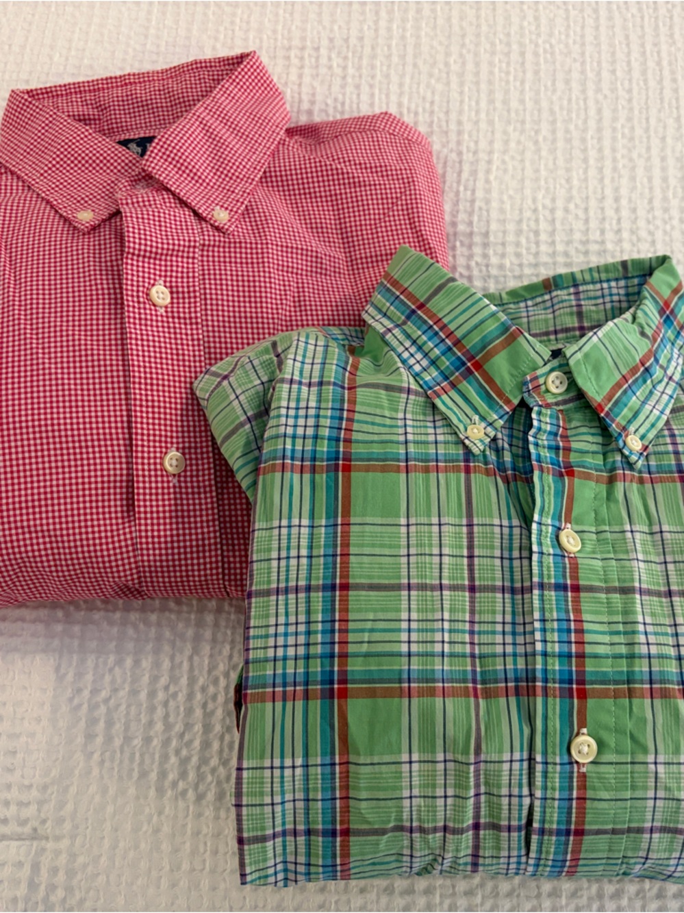 Set of two Button-Down Men's Shirt - Polo Style